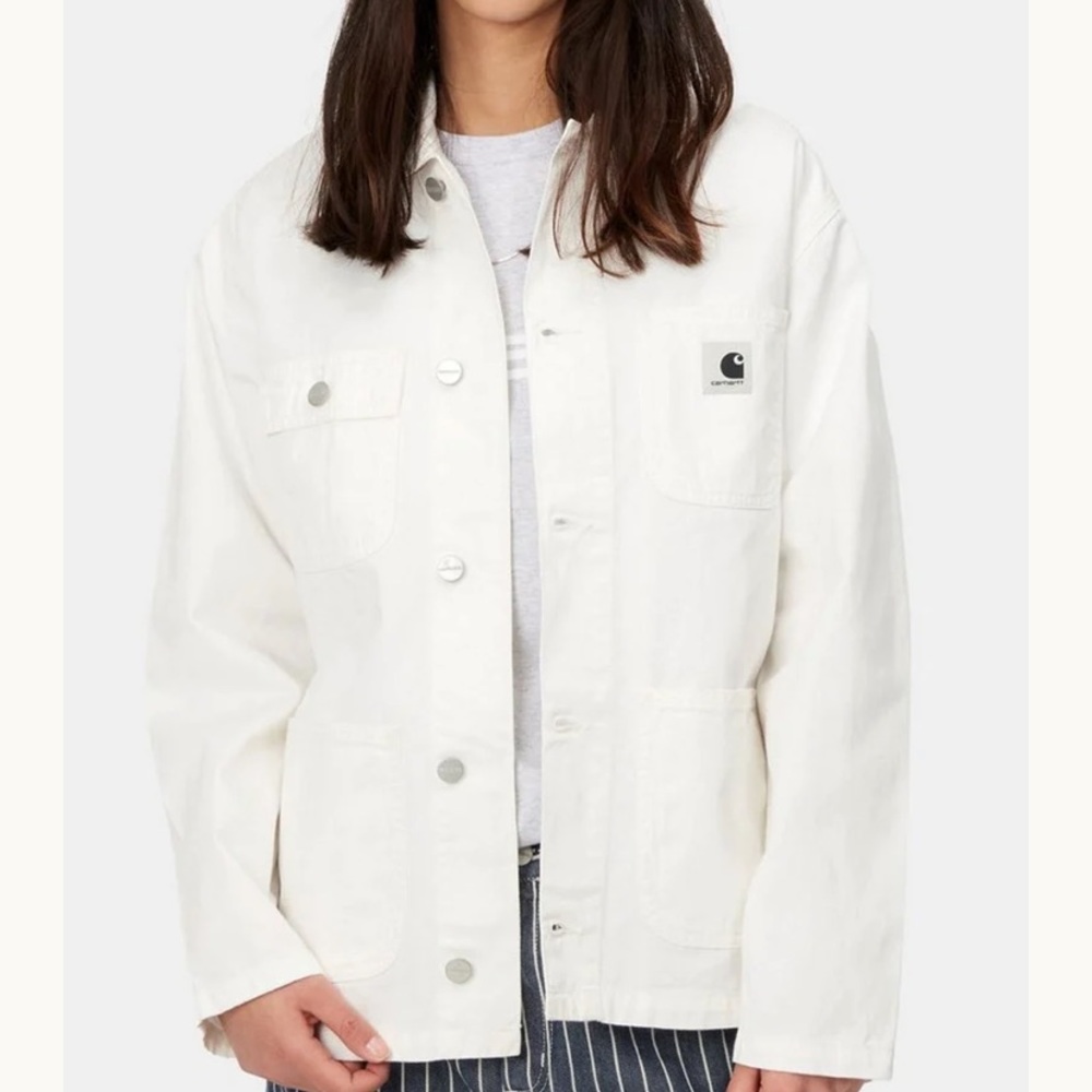 SOLD!!!
Carhartt WIP w’s Michigan coat — white canvas